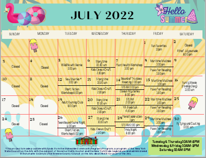 July 2022 Calendar