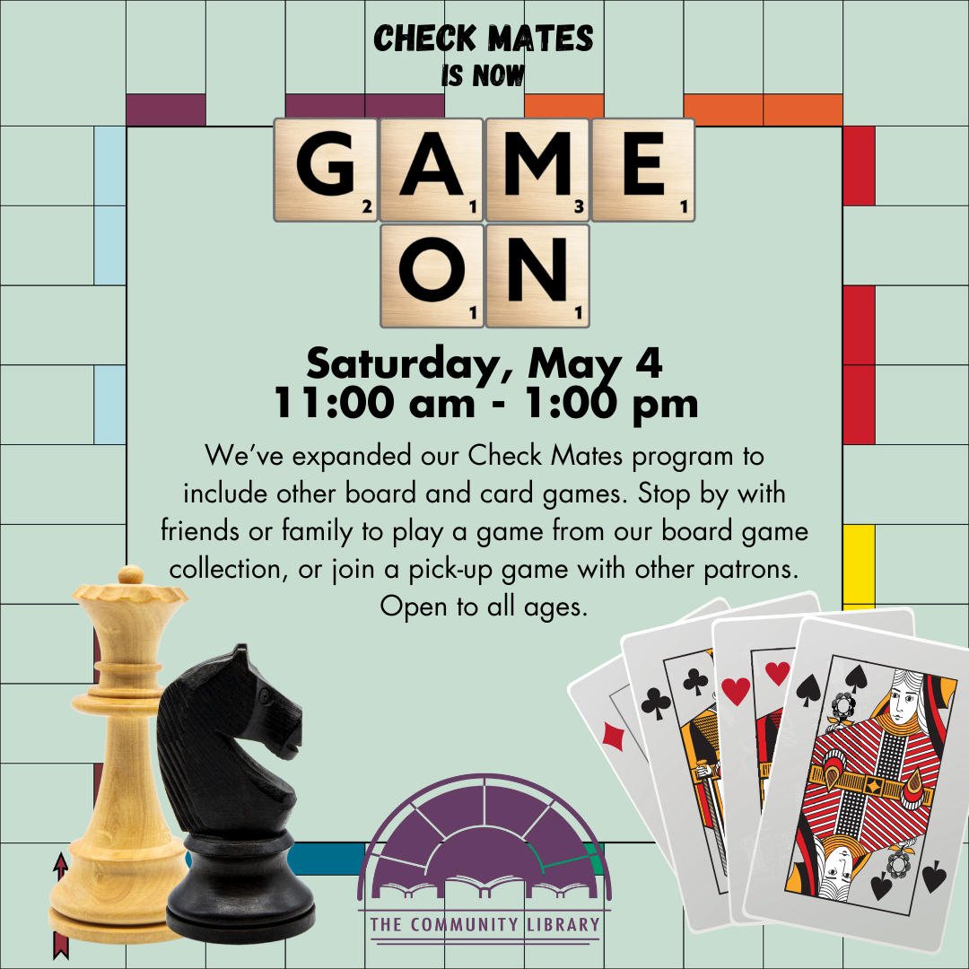 Game On board game club meets on May 4 at 11 am