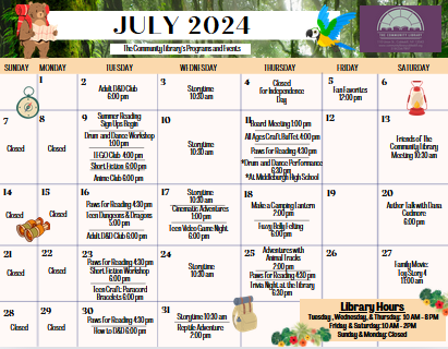 thumbnail image of July 2024 calendar